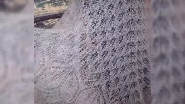 Шали паутинка из козьего пуха смотреть онлайн