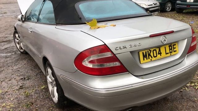 LOT 917 MERCEDES CLK 240 смотреть онлайн
