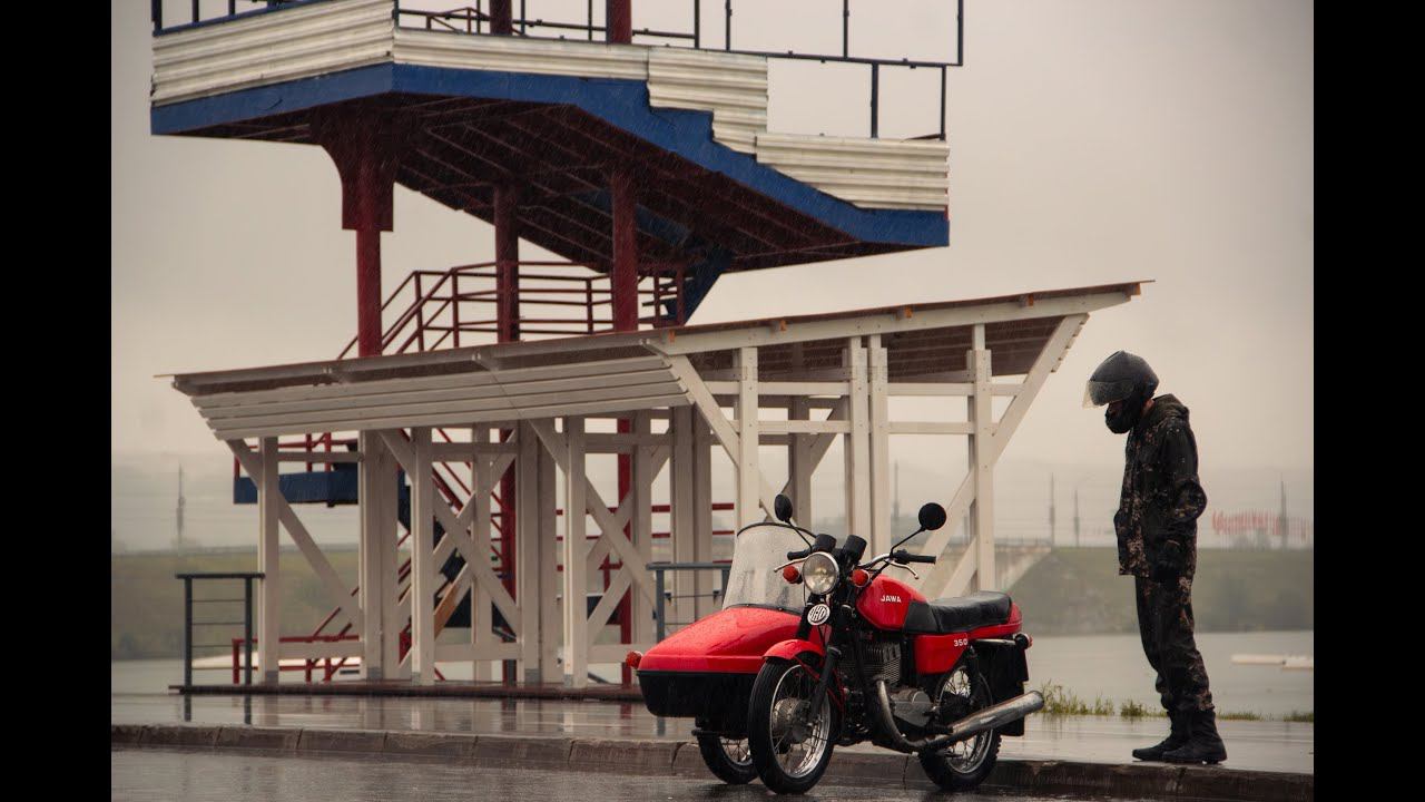 как прицепить коляску велорекс к мотоциклу ява смотреть онлайн