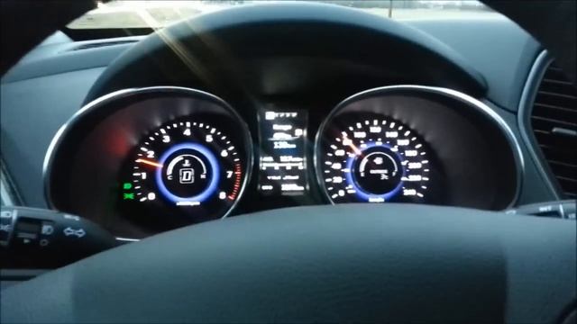 2013 Hyundai Sante Fe 2.0T Limited AWD Test Drive And Acceleration Clips