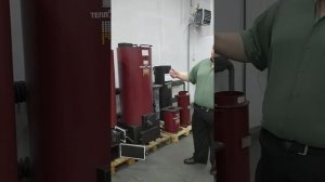 Котел отопления Теплотрон. Твердотопливный котел. Котел на угле. Котел на дровах.