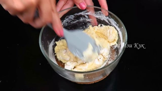 ПЕСОЧНОЕ ПЕЧЕНЬЕ как КУРАБЬЕ простое печенье к чаю Люда Изи Кук печенье рецепт Butter Cookies Recip смотреть онлайн