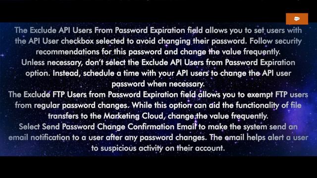 Marketing Cloud Security Settings смотреть онлайн