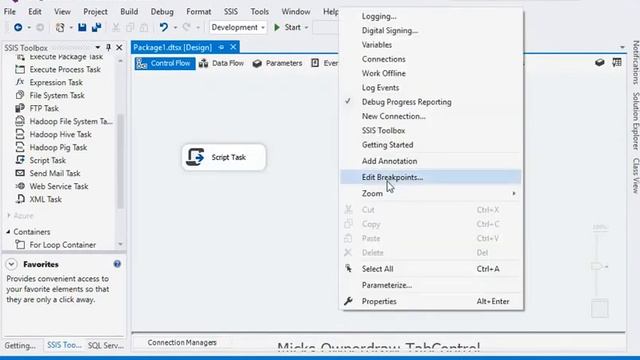 SSIS - Script Task || Precedence Constraints || Check Files Exists or Not смотреть онлайн