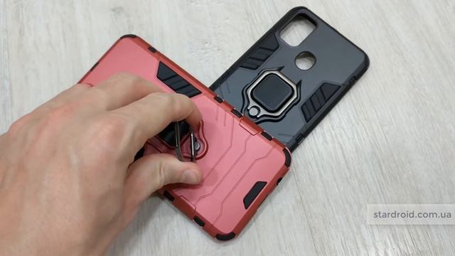 Ударопрочный чехол Hybrid для Samsung Galaxy M30s / M21 смотреть онлайн