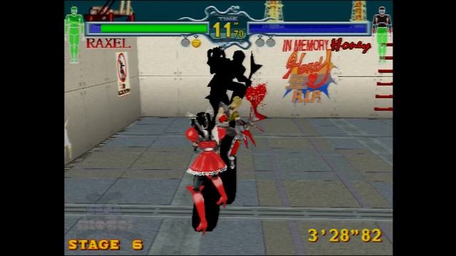 SEGA Fighting Vipers - Real MODEL 2 B-CRX - RAXEL смотреть онлайн
