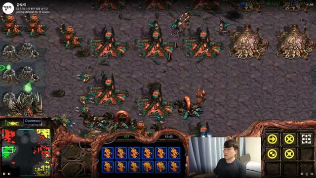 How fast are Korean players? Constant 400 APM featured - starno1728 Game 3 смотреть онлайн