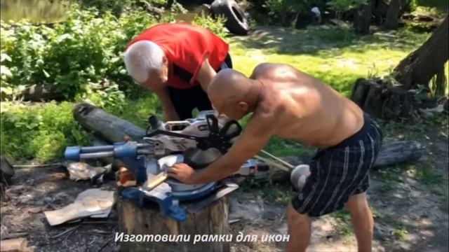 Установка поклонного креста смотреть онлайн