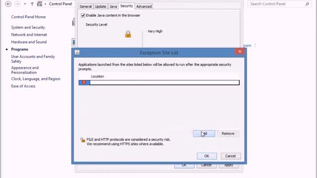 Application Blocked by Security Settings JAVA EN HD смотреть онлайн