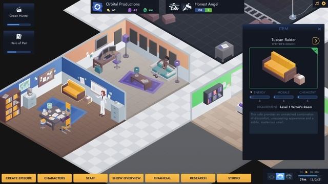 NEW TV Show Tycoon!! - Showrunner - Management Base Building Game смотреть онлайн