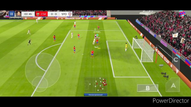 DLS 23 CSKA VS Ajaccio смотреть онлайн