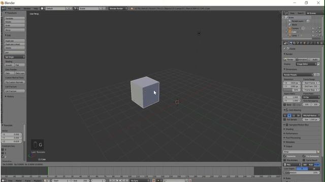 Blender 2.78 Tutorial|How To Use Blender|Xperimental Mano|