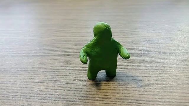 Пластелиновое существо #1. Начало... Пластилиновая анимация
