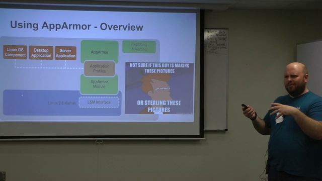 Provo Linux User Group - 4/15/2014 - Joshua Marsh - "AppArmor" смотреть онлайн