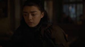 Арья узнает о том, что Джон Сноу Король Севера