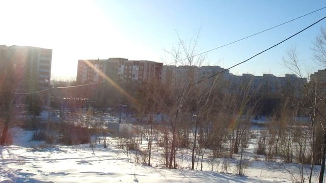 Прогулка по Советскому парку. г. Омск. смотреть онлайн