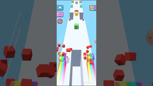 Кубик в Квадрате² - Jelly Run 2048 смотреть онлайн