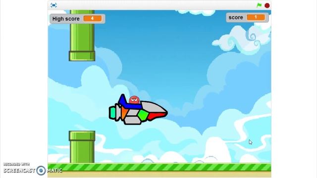 Flappy plane on scratch смотреть онлайн