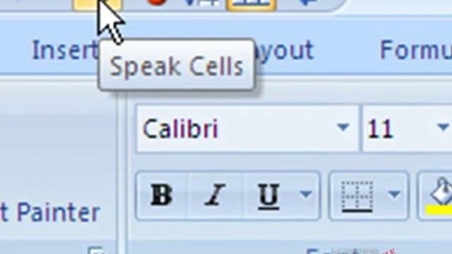 Using the Excel Speak Cell Function-Intermediate смотреть онлайн