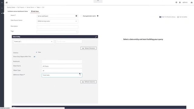 Qlik Sense Dashboard Validation смотреть онлайн