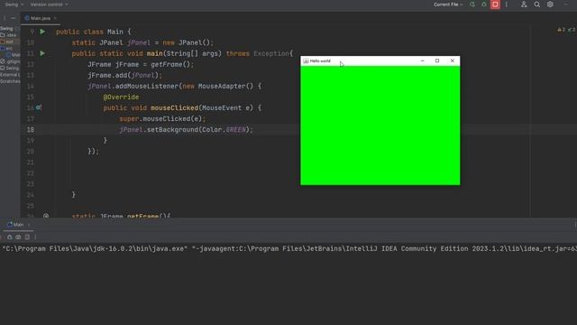 JavaSwing: MouseListener | Уроки по JavaSwing: MouseListener #java #javaswing #javagui #development смотреть онлайн