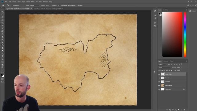 Drawing Digital Maps: A Guide (Photoshop/Gimp) смотреть онлайн