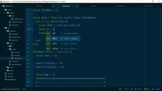 Let's Code an Indie Game - Episode 11 - Tiles Part 2 смотреть онлайн