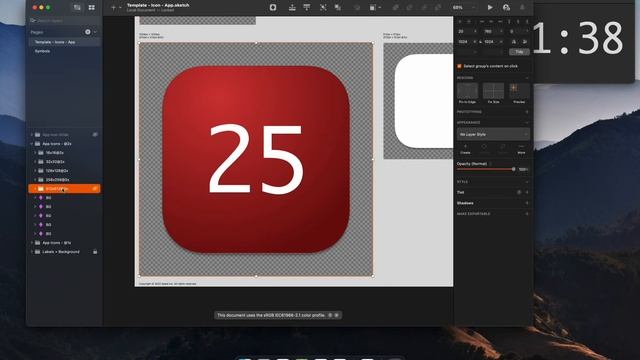 Creating a macOS app icon with Sketch - Countdown Part 3 смотреть онлайн