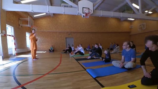 Владимир Слепцов мастер класс по йоге для начинающих | часть 1 | 14.04.18 смотреть онлайн