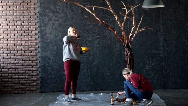 Создание деревьев ＂Сакура＂ и ＂Эйва＂ своими руками (тизер)Создание деревьев "Сакура" и "Эйва" своими смотреть онлайн