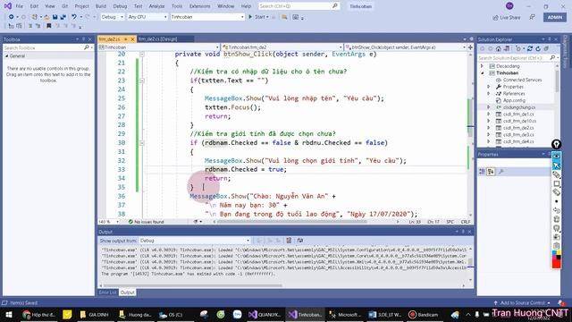 Bài 9: Sử dụng DateTimePicker trong C# смотреть онлайн