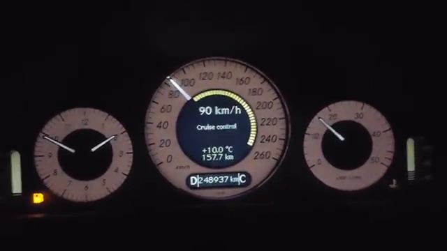 Mercdes E320 W211 Расход по трассе смотреть онлайн
