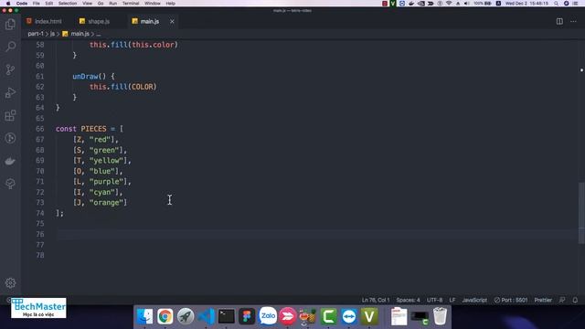 [Lập trình Game với Javascript] Bài 3: Hiển thị hình và cho di chuyển xuống dưới смотреть онлайн