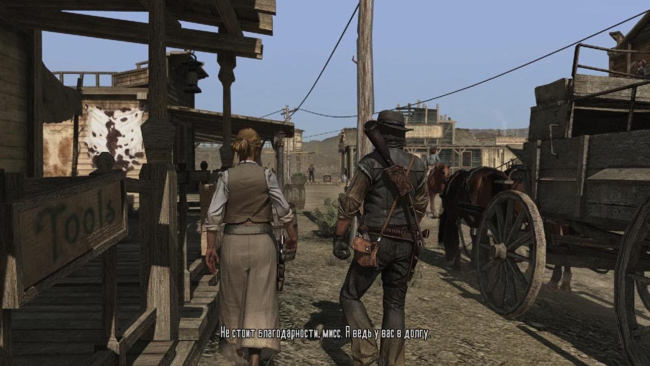 Red Dead Redemption : Прохождение # 1 : Пуля от старого друга смотреть онлайн