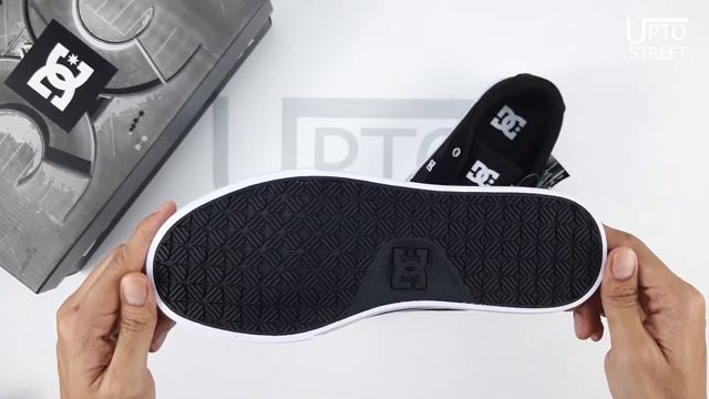 รีวิว - รองเท้า DC Shoes Anvil - Black/White/Black [303190-BWB] смотреть онлайн