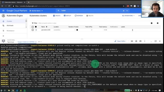 CIS680 - Cloud Applications Development - Kubernetes QuickStart Demo смотреть онлайн