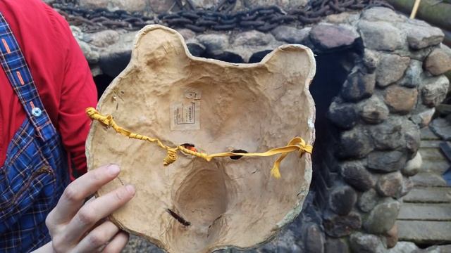Обзор старинной винтажной советской маски 53 года Медведя | Ростовые куклы изготовление обзоры смотреть онлайн