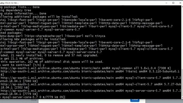 How to Install MySql and create a Database in AWS EC2 смотреть онлайн