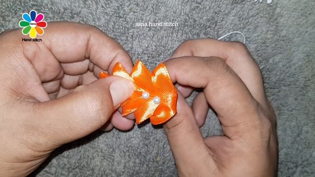 Ribbon Leaf Amazing Hand Embroidery Work With Comb Crafts Flower All Over Design смотреть онлайн