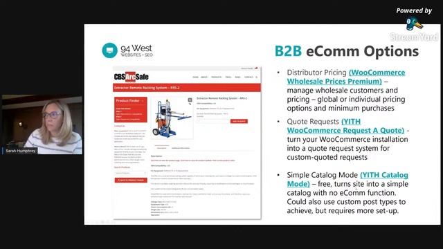 Getting your Online Store up & Running with WooCommerce with Sarah Humphrey смотреть онлайн
