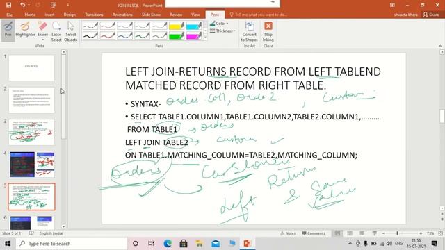 JOIN IN SQL PART4/5 TYPE OF JOIN INNER JOIN LEFT JOIN,RIGHT JOIN,FULL JOIN IN DETAIL смотреть онлайн