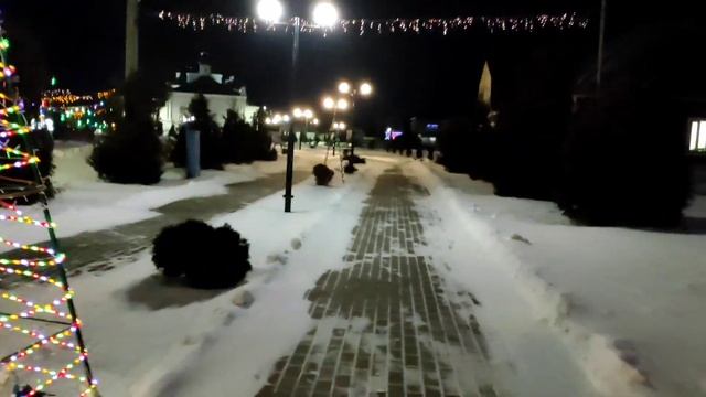 Новогодний г. Мглин, Брянская область?❄⛄? смотреть онлайн