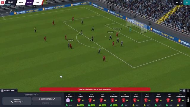 Newcastle United v Liverpool FA Cup QF match Season 2024/2025 (23rd March 2025) FM2023 смотреть онлайн