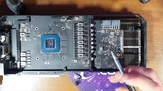 Asus ROG Strix GeForce RTX 3060 Ti - Устройство