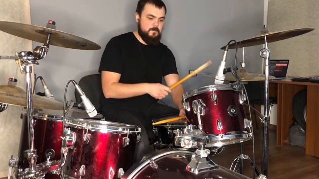 Selena Gomez, Marshmello - Wolves (Drum cover) смотреть онлайн