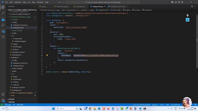 Build / Deployment of Microfront ends and Real working code of 2 different Micro front end samples смотреть онлайн