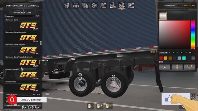 MB ATEGO TOP DE MAIS - ETS 2 - VERSÃO 1.43 - VARIOS CHASSIS / VARIOS OPCIONAIS !!! смотреть онлайн