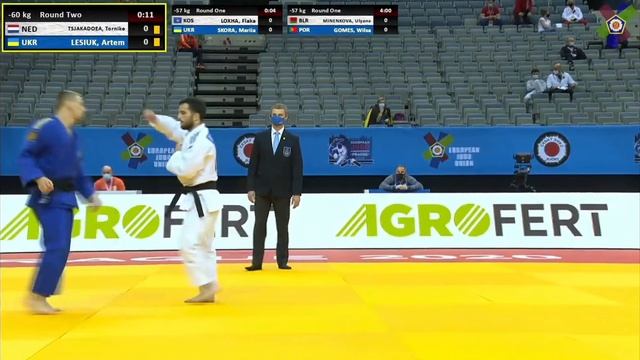 Лесюк R2 ??.????European judo championships. Prague 2020 смотреть онлайн