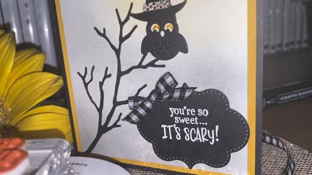 Frightfully cute Halloween card-Frightfully Cute Bundle -Stampin' Up! Lori Magnuson, Stamp Sunshine смотреть онлайн