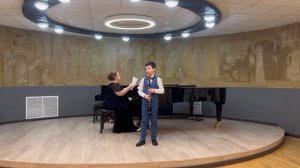 "Анданте" Лео Делиб и "Великая Китайская стена" Кумико Танака на кларнете играет Грант Гаранян